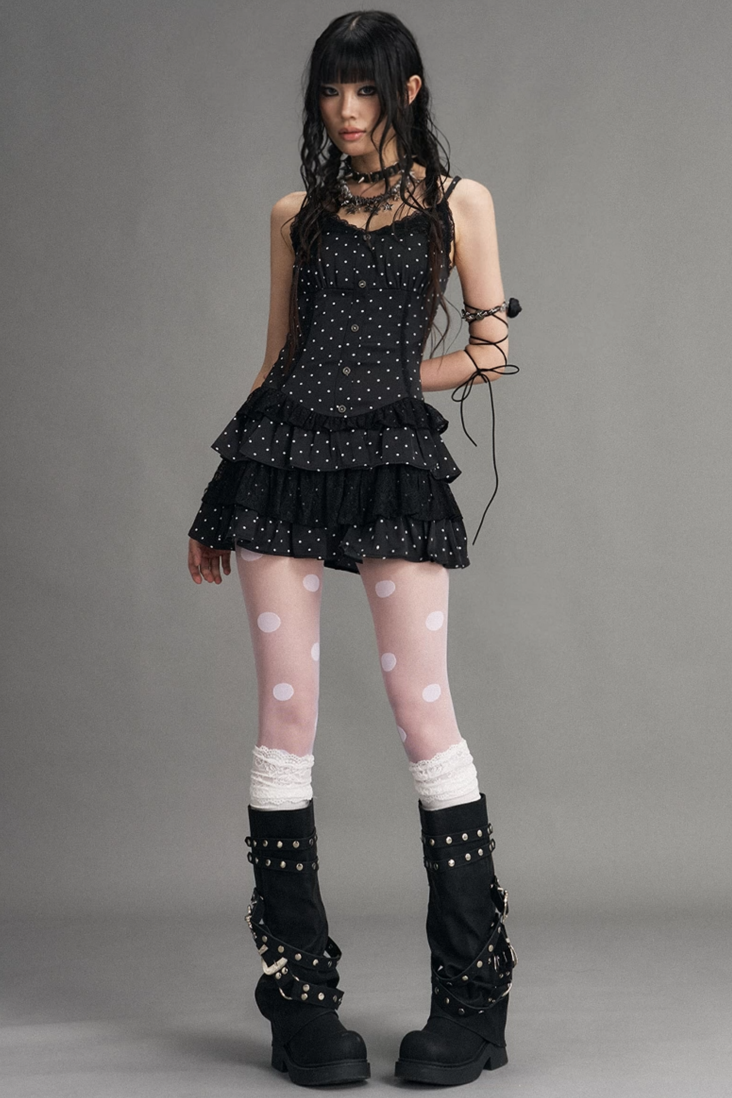 Retro Polka Dot Dress