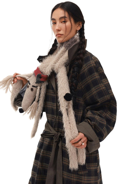 Mohair Wool Puppy Scarf