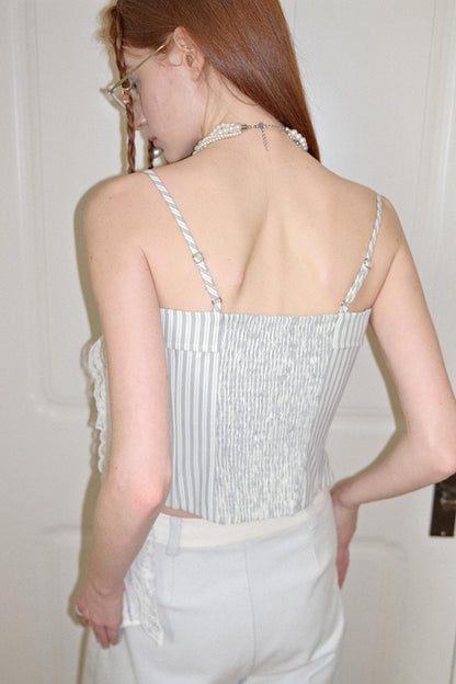 Irregular Stripe Cami Top