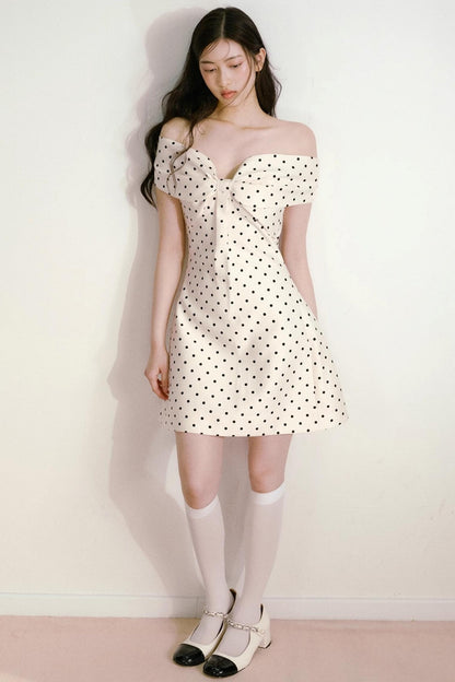Polka Dot Bow Dress