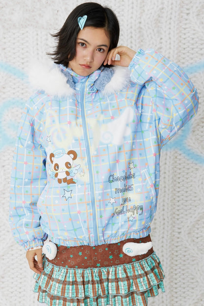 Angel Dessert Hooded Cotton Jacket