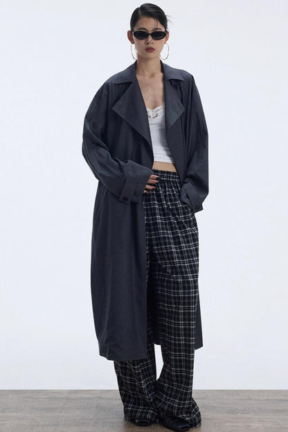 Soft Plaid Slacks