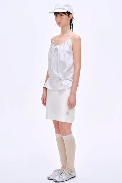 Lyocell Tie-Waist Camisole