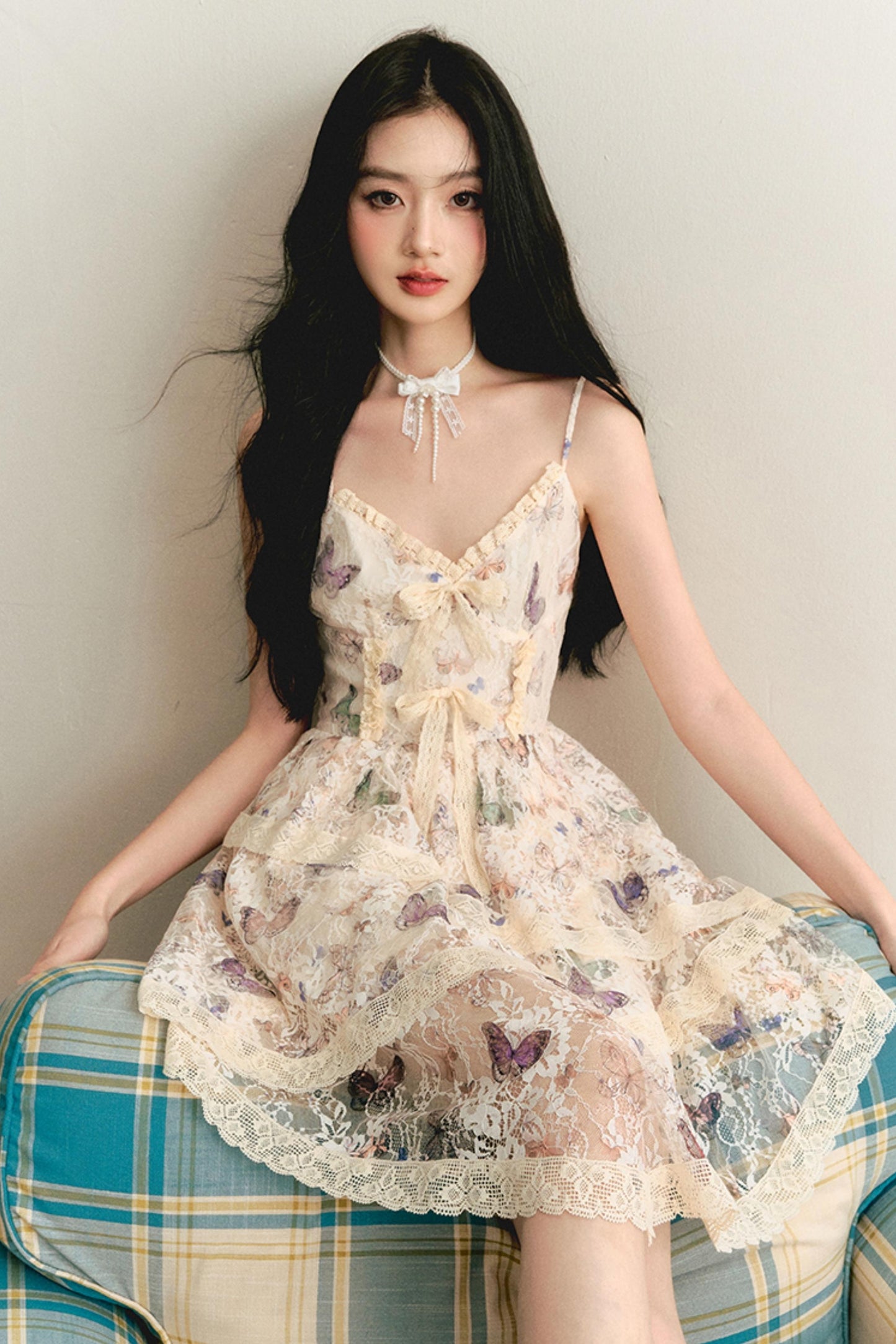 Berlin Girl Vintage Lace Halter Dress