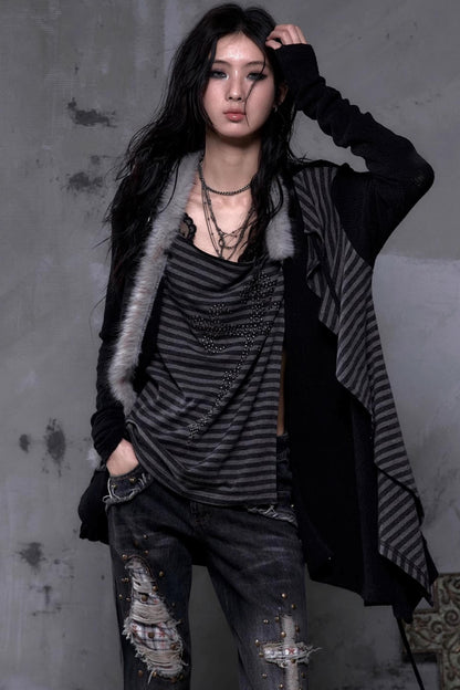 Vintage Diamond Cardigan