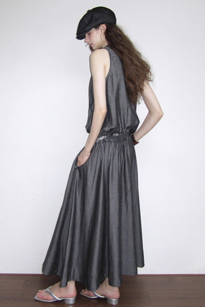 Harbor Tencel Swing Dress