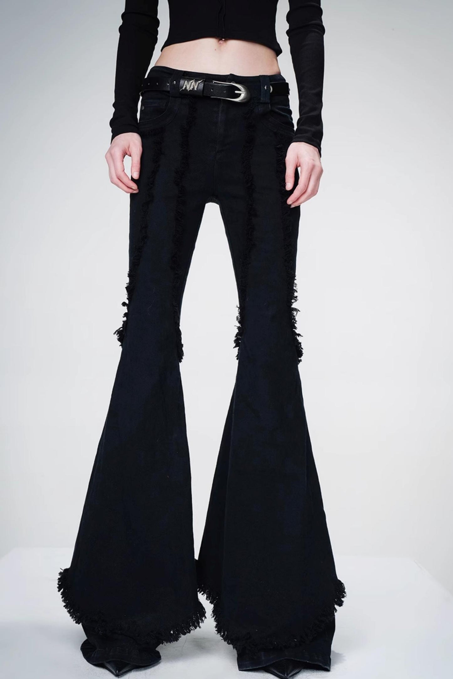 Slim Line Wide Pants