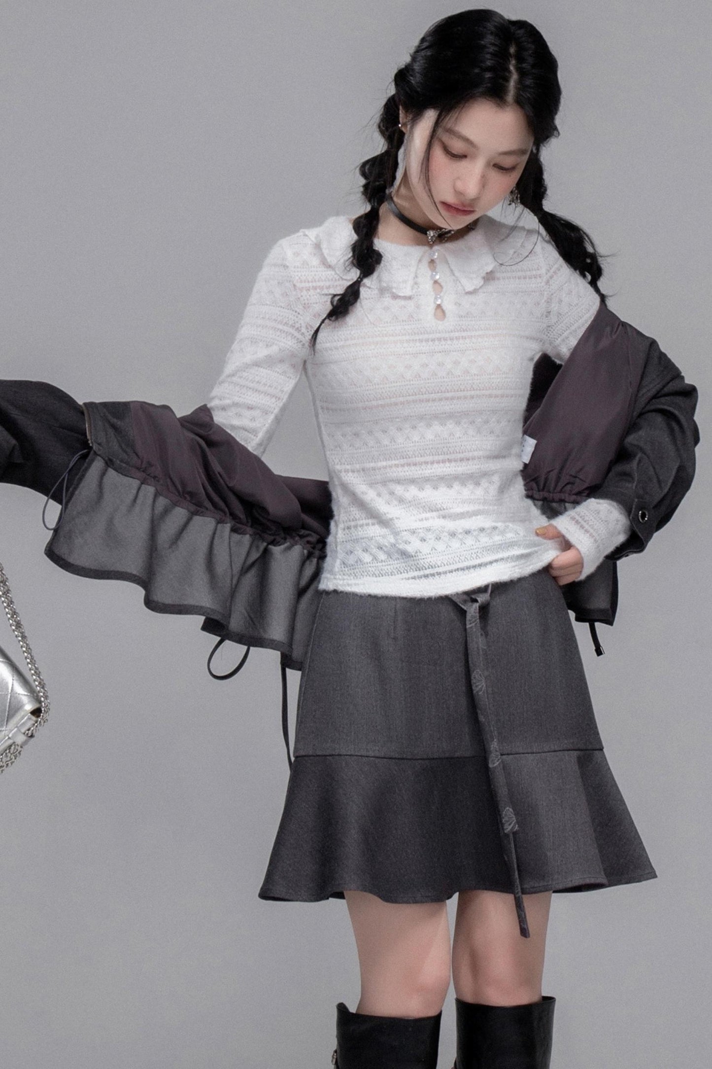 White Lotus Leaf Base Layer Top