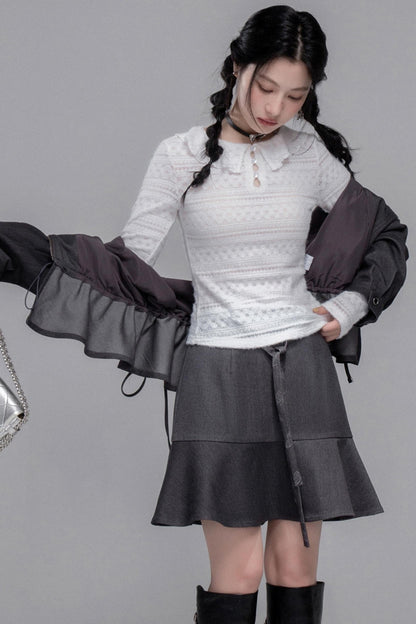 White Lotus Leaf Base Layer Top