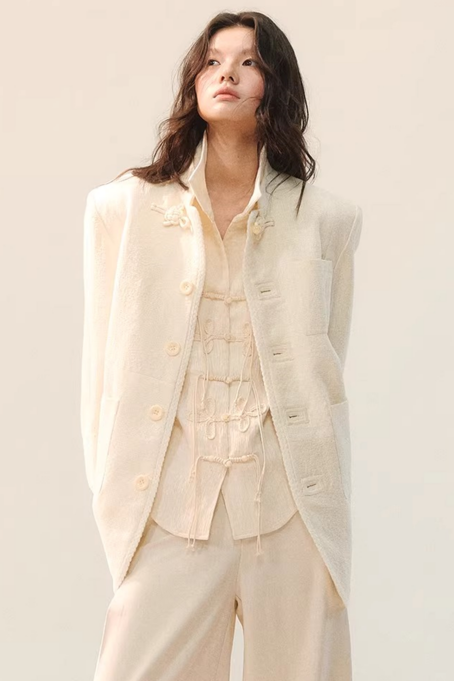 Pleated Shadow Shirt