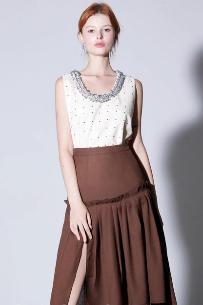 Delicate Square Diamond Vest