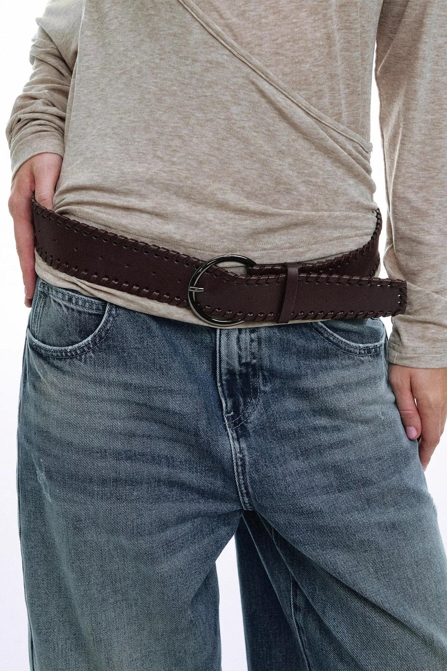 Vintage Ring Buckle Belt