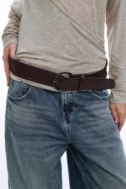 Vintage Ring Buckle Belt