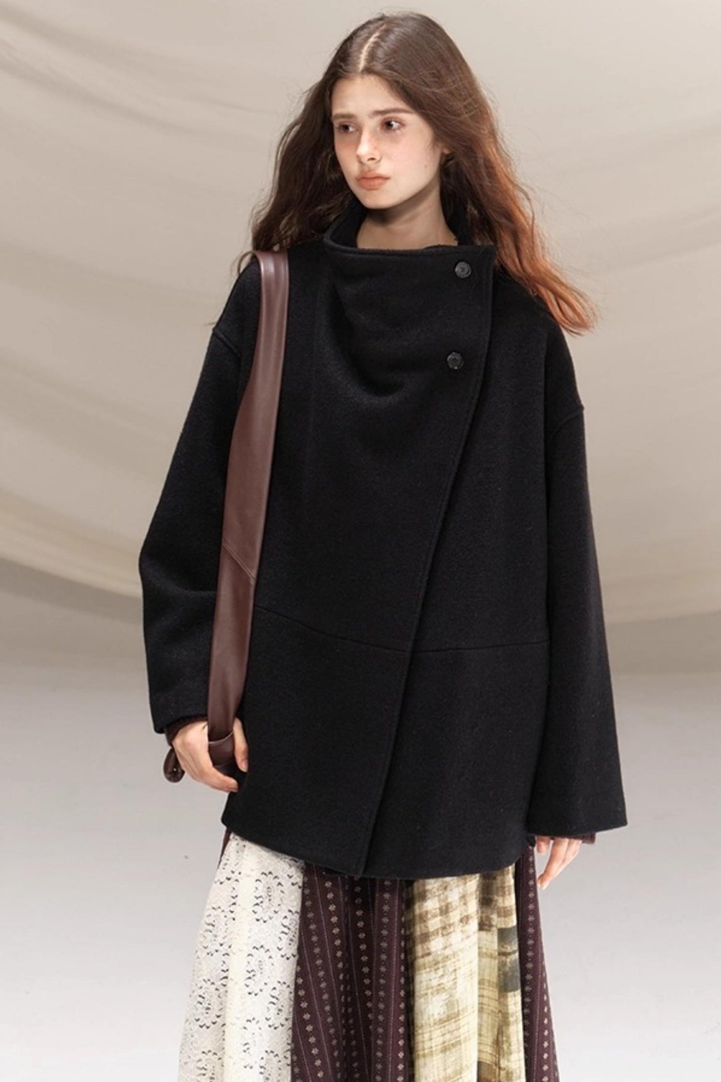 Silent Gallery Wool Coat