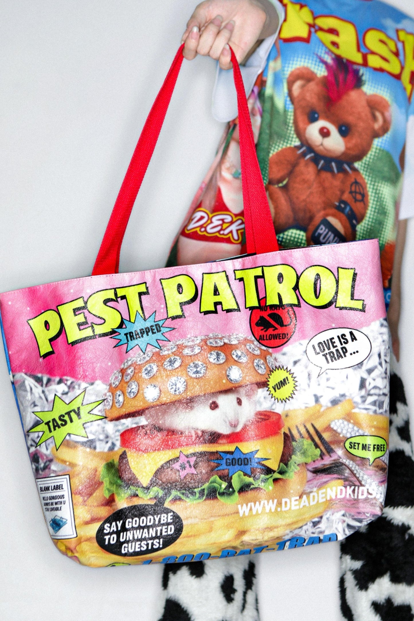 Retro Dupont Paper Tote Bag