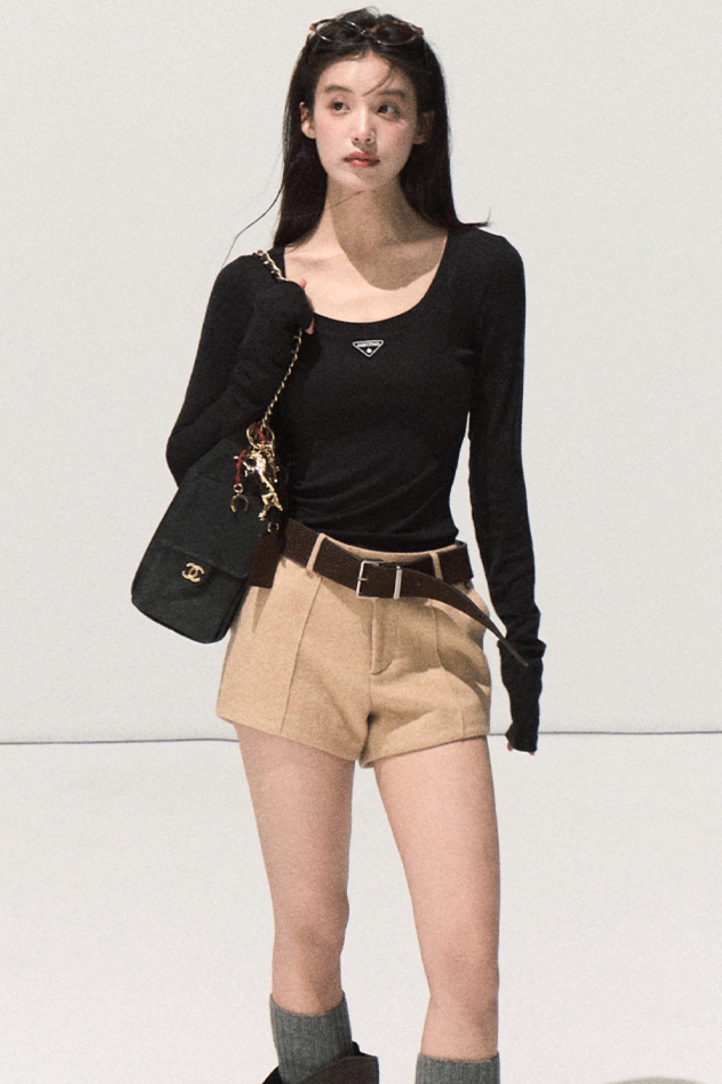 Skin Emotion Long-Sleeved Knitted Sweater