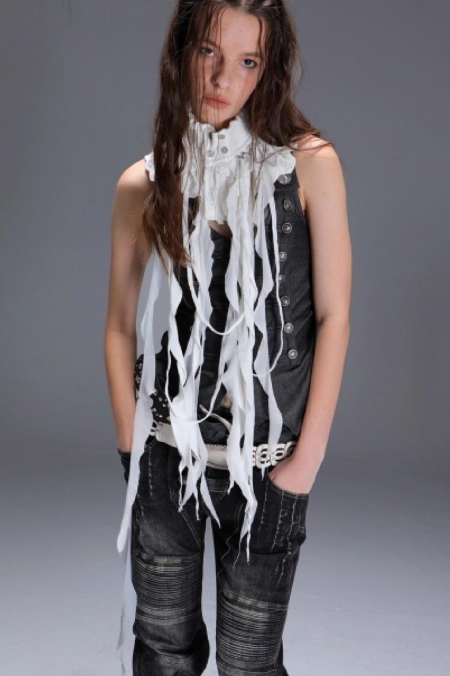 Victorian Velvet Ribbon Collar