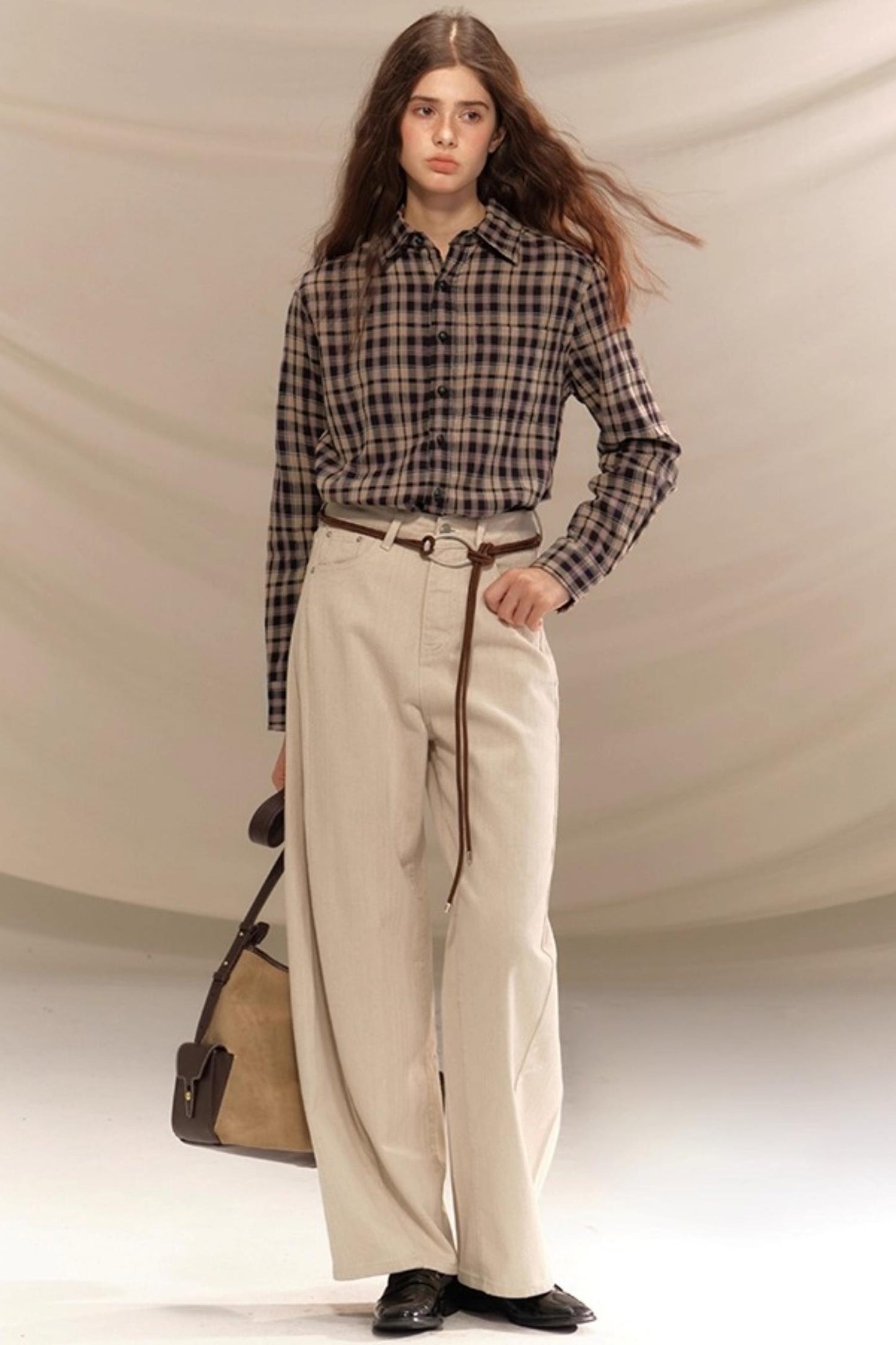 Twilight Apricot Twill Trousers