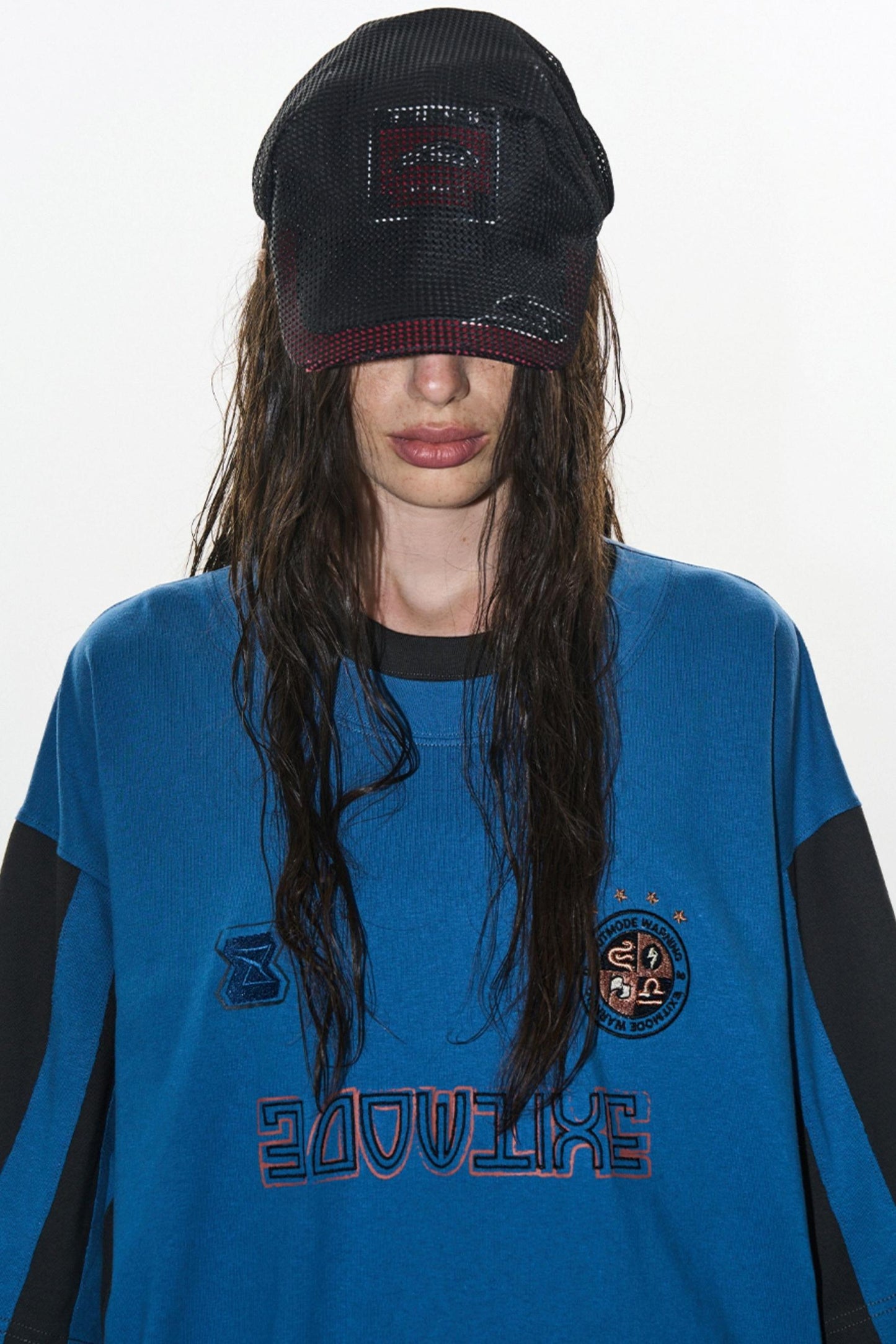 Layered Stripe Jersey T-Shirt