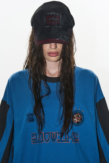 Layered Stripe Jersey T-Shirt