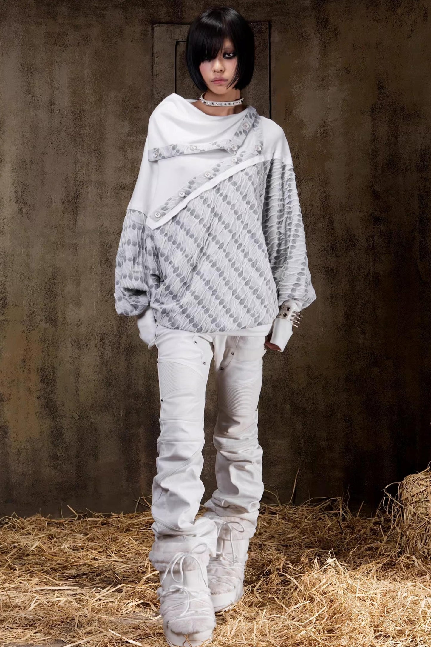 Palace Punk Straight-Leg Pants