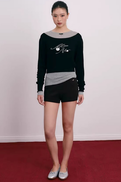 Merino Wool Shimmer Sweater