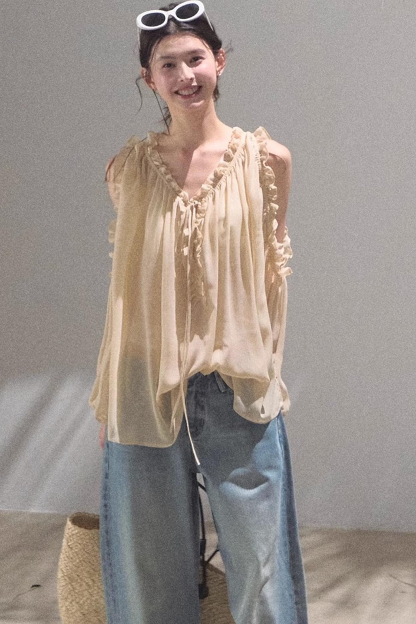 Summer Breeze Chiffon Top