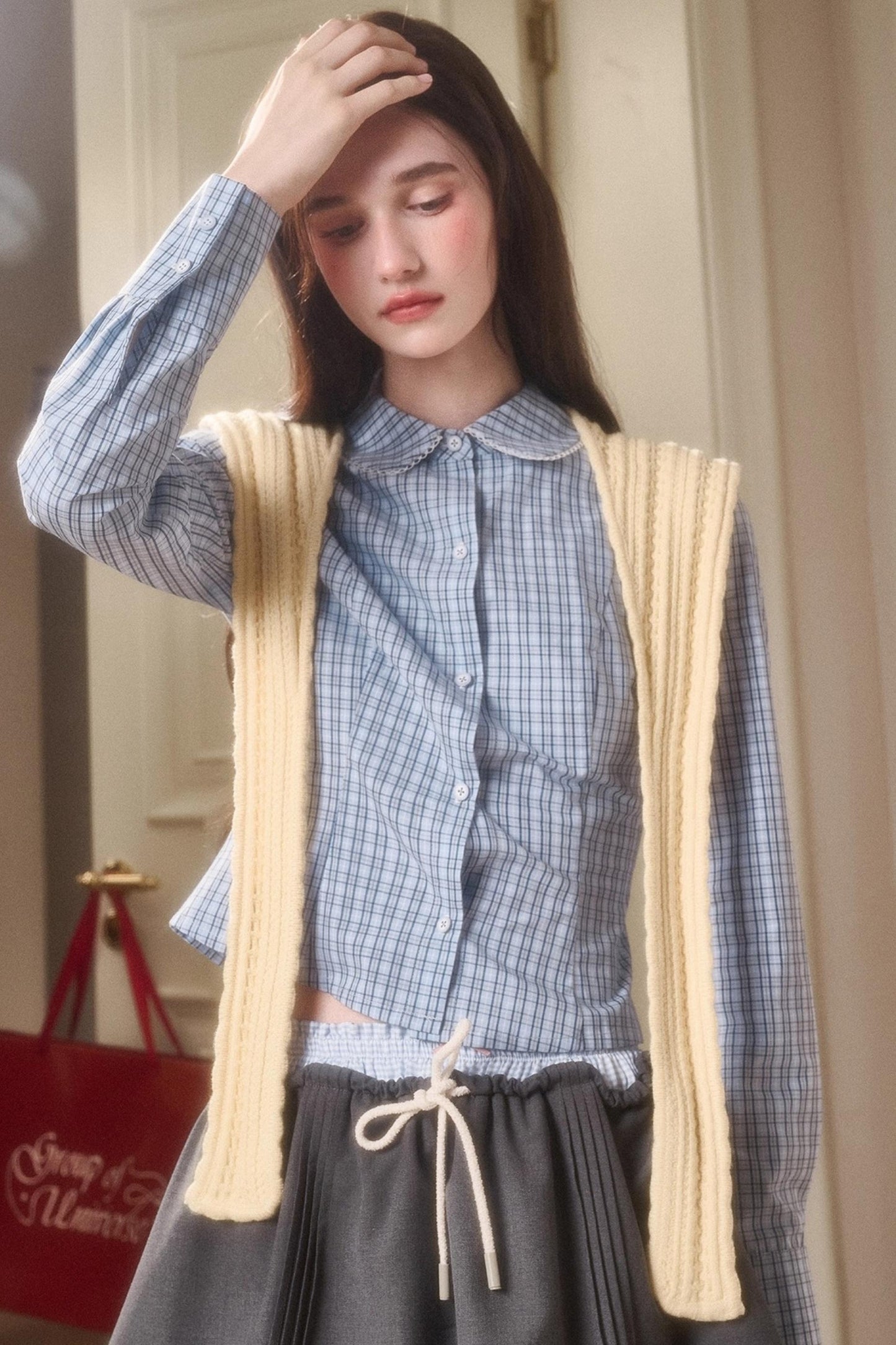 Organic Cotton Layered Skirt