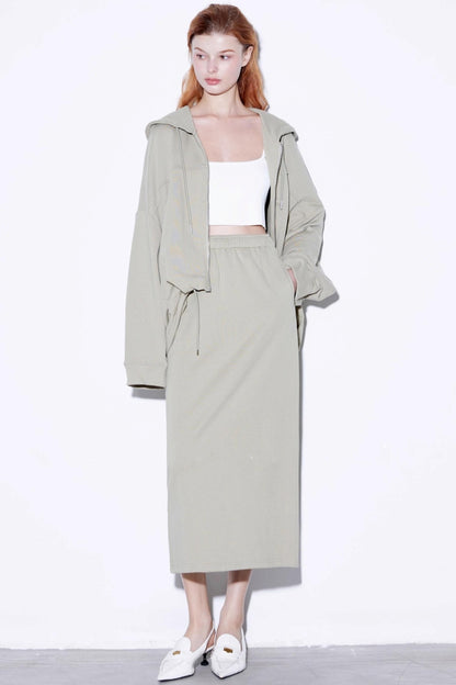 Comfort Cloud Cotton Hooded Sweatshirt Set-Up