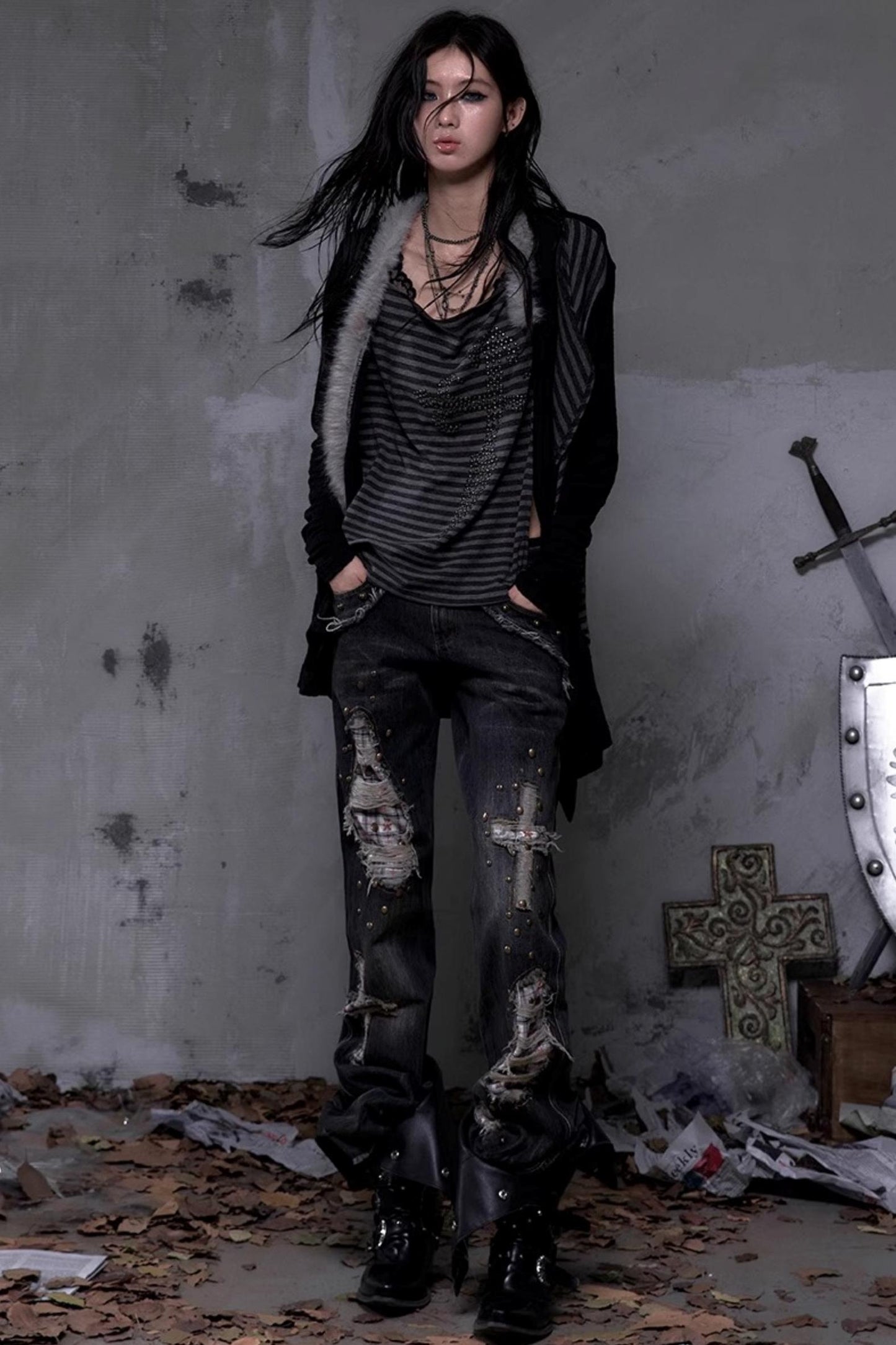 Vintage Diamond Cardigan