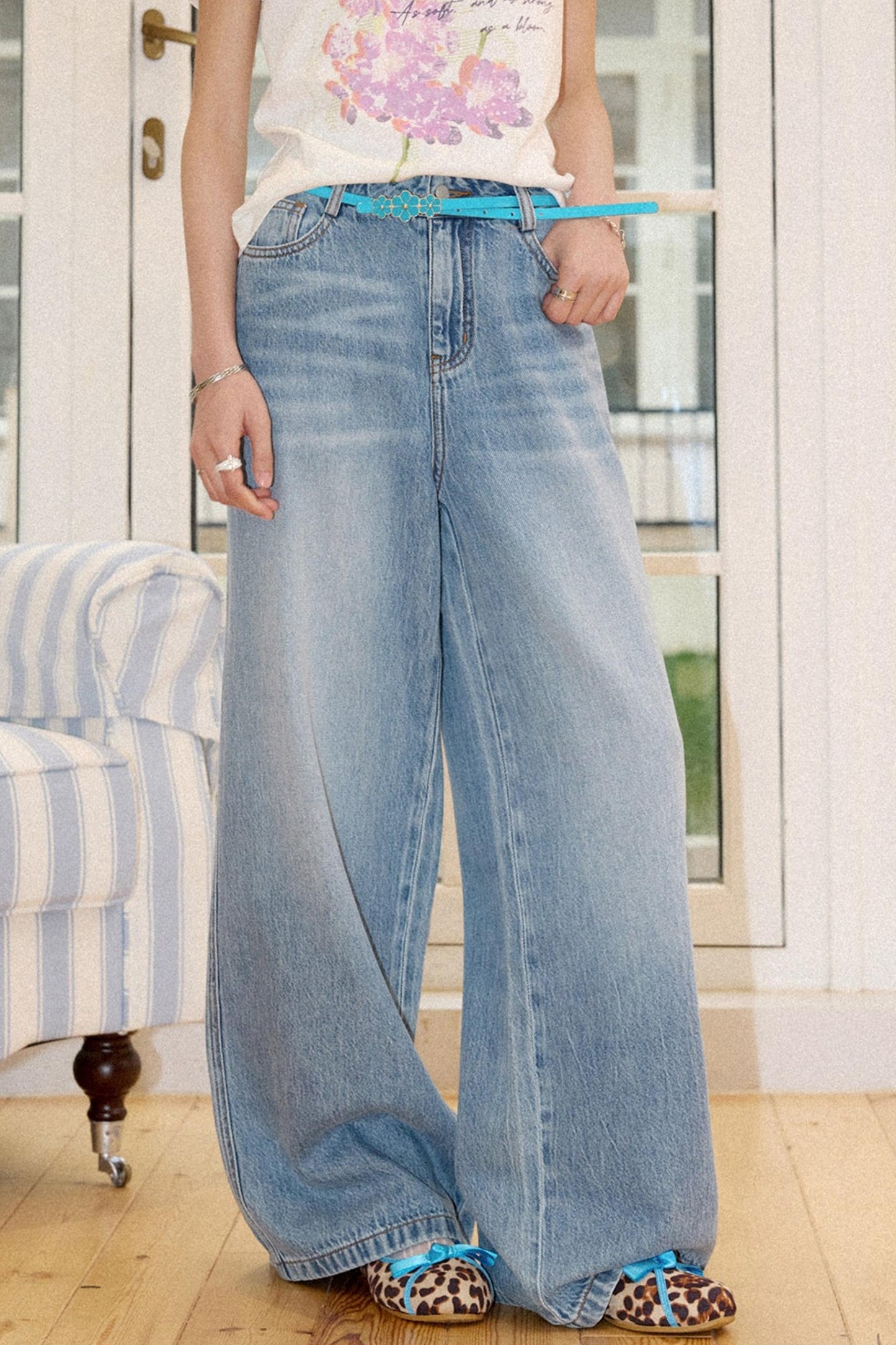 Tencel Hemp Wide-Leg Pants