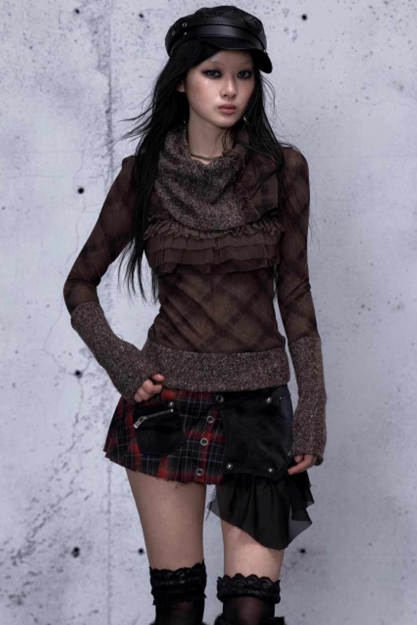 Vintage Retro Wool Knit Sweater