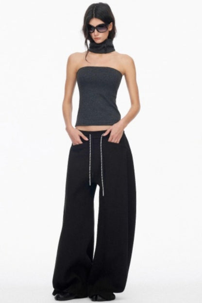 Knitted Bandeau Slim Inner Top