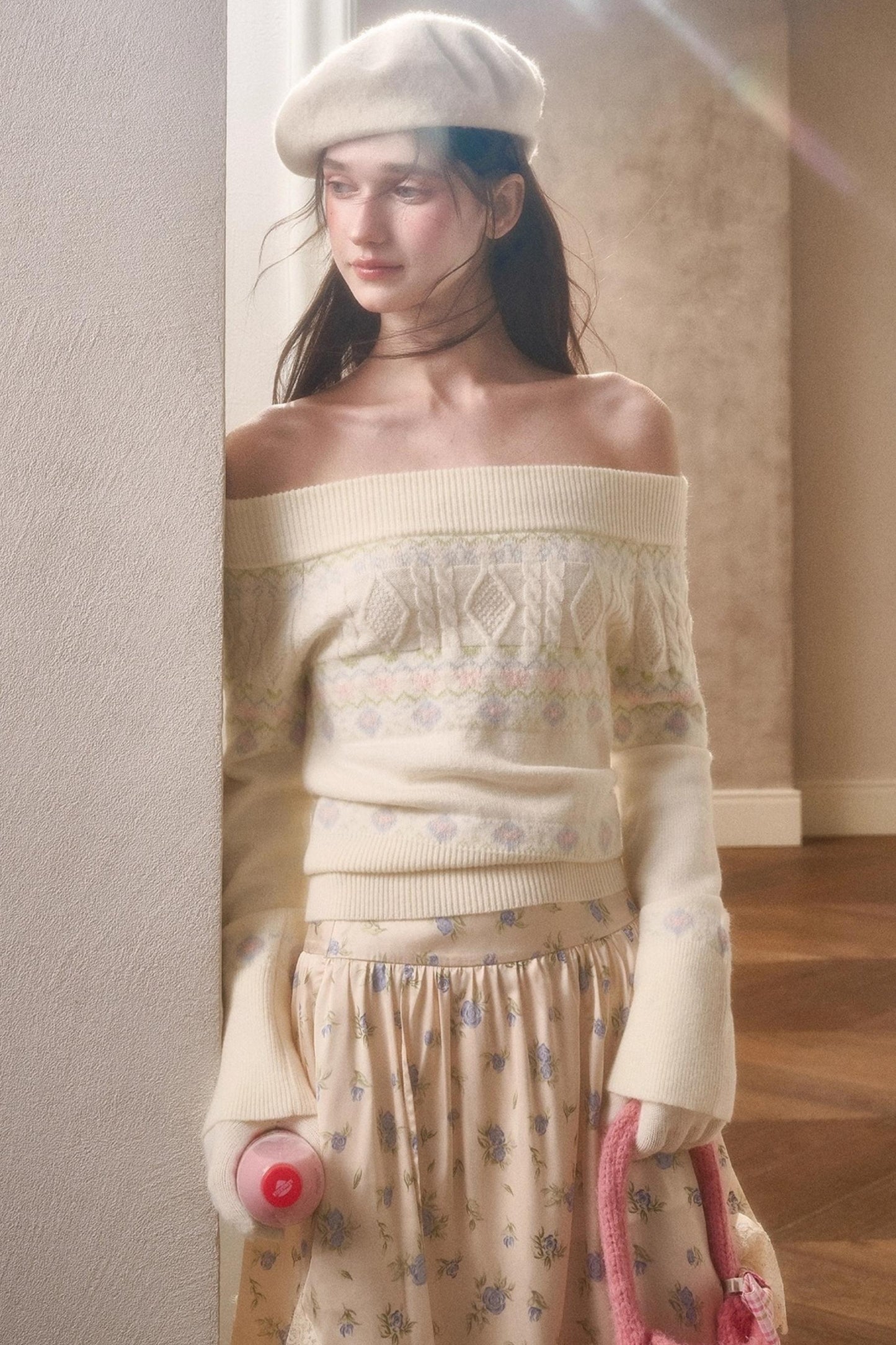 Fresh Floral Skirt Set-Up