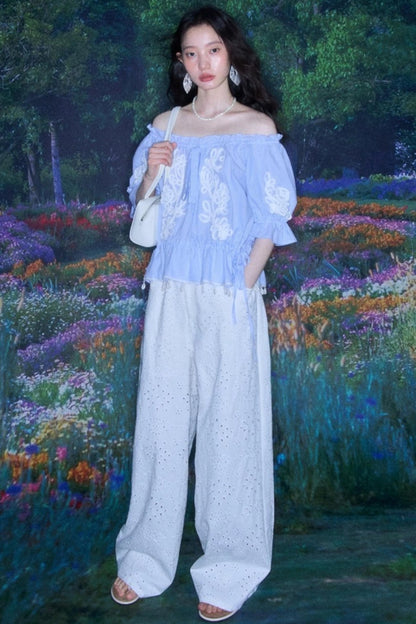 Ethereal Wide-Leg Jeans