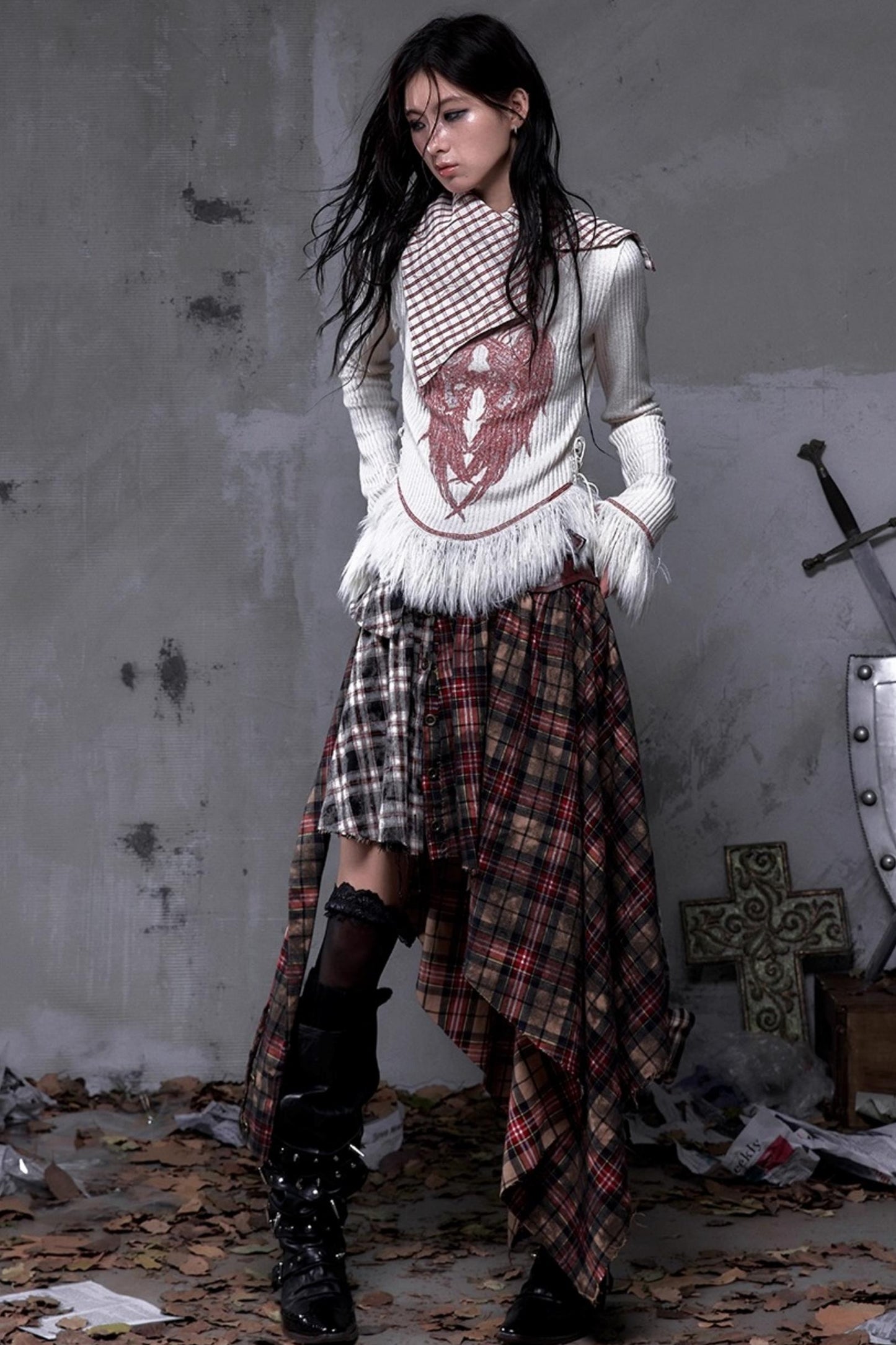 Vintage Christmas Turtleneck Sweater