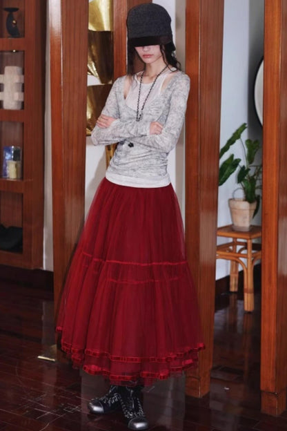 Vintage Acetate Knitted Top