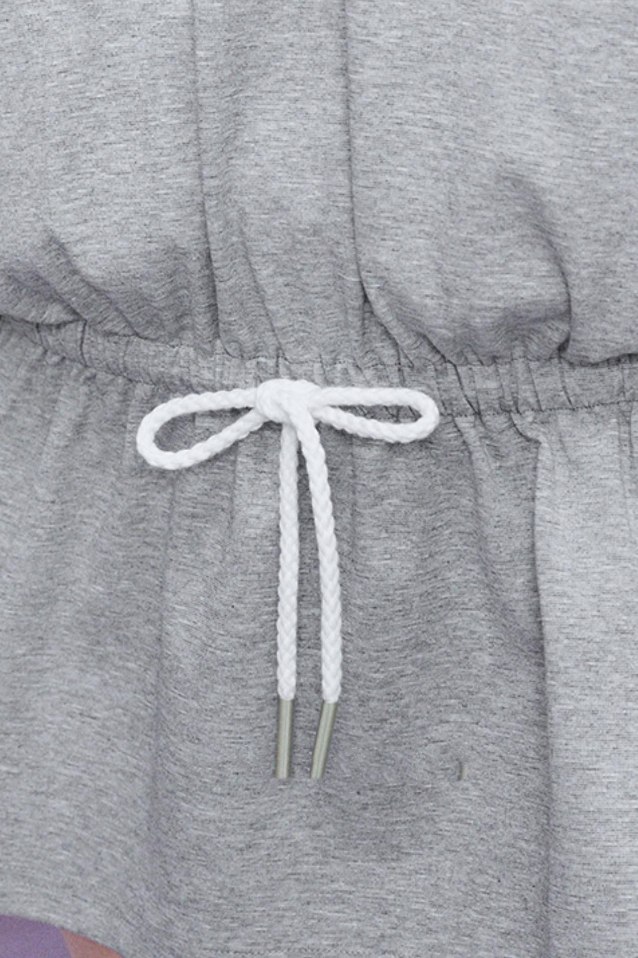 Drape Hoodie Sweater Dress