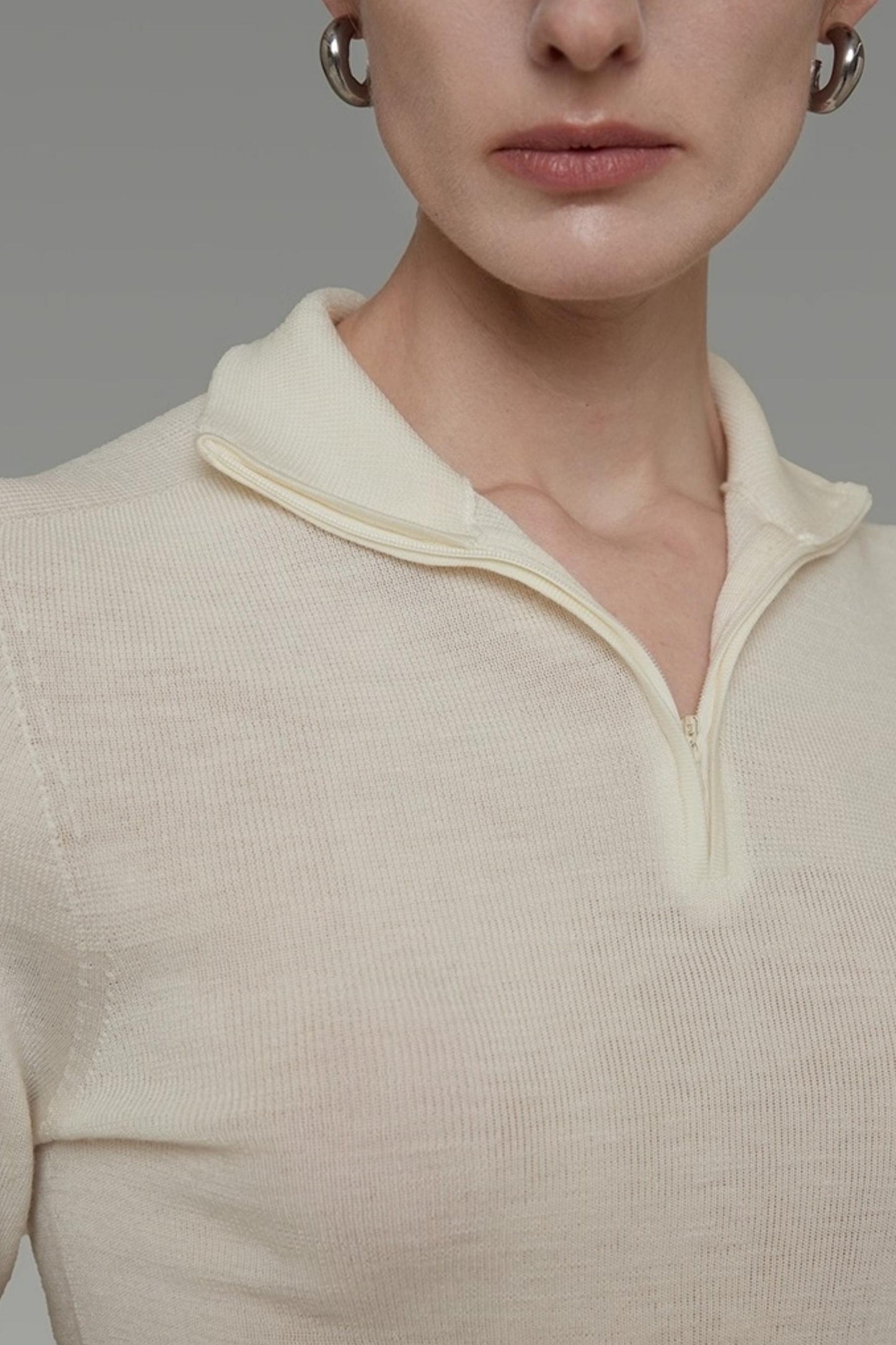 Slim Knitted Base Sweater