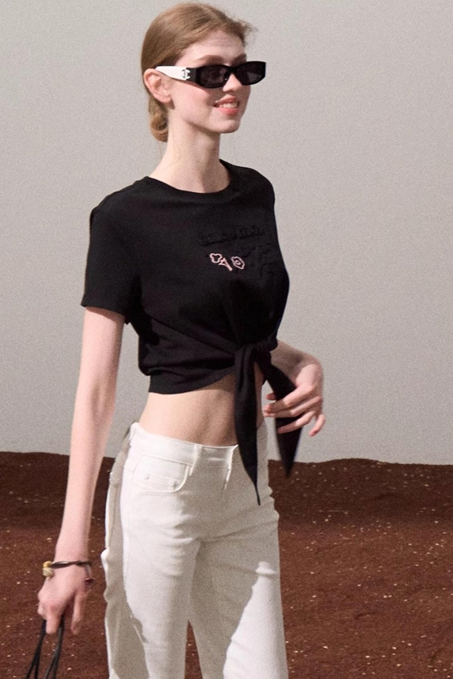 Summer Elegance Antibacterial T-Shirt