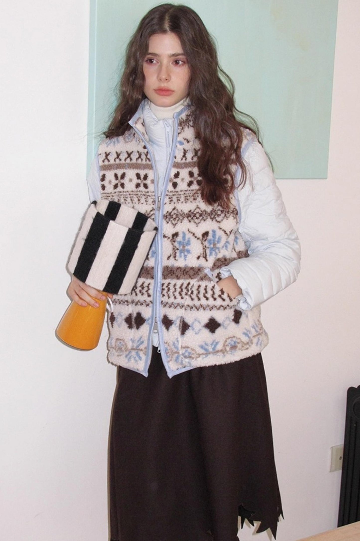 Iceland Blue Down Jacket