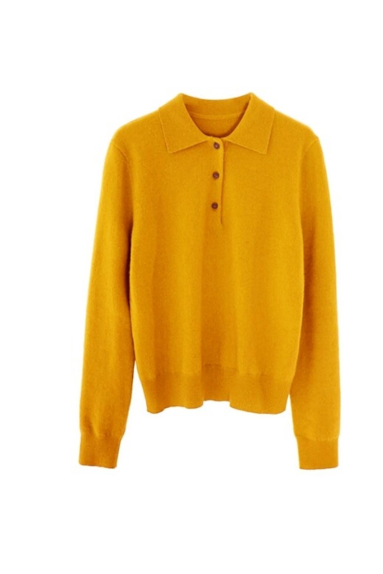 Niche Wool Polo Sweater