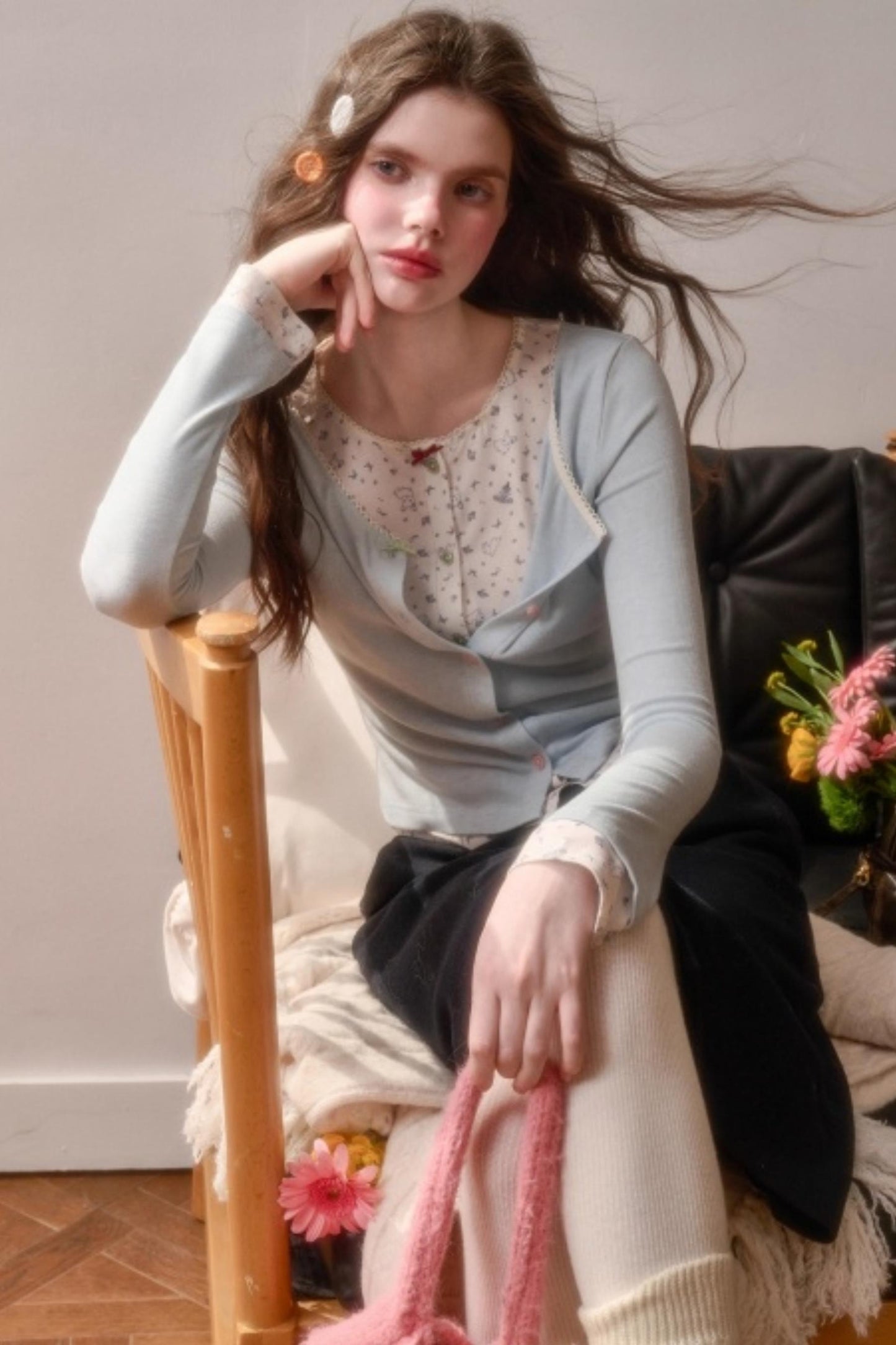 Milky Way Cotton Cardigan