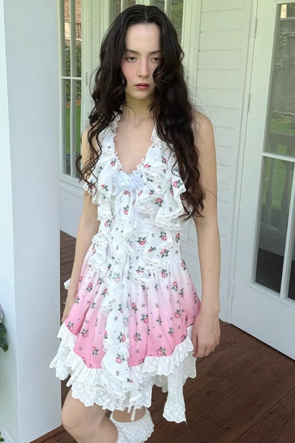 Lace Sleeveless Dress