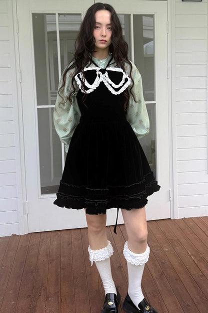 Fairy Tale Jacquard Puff Shirt