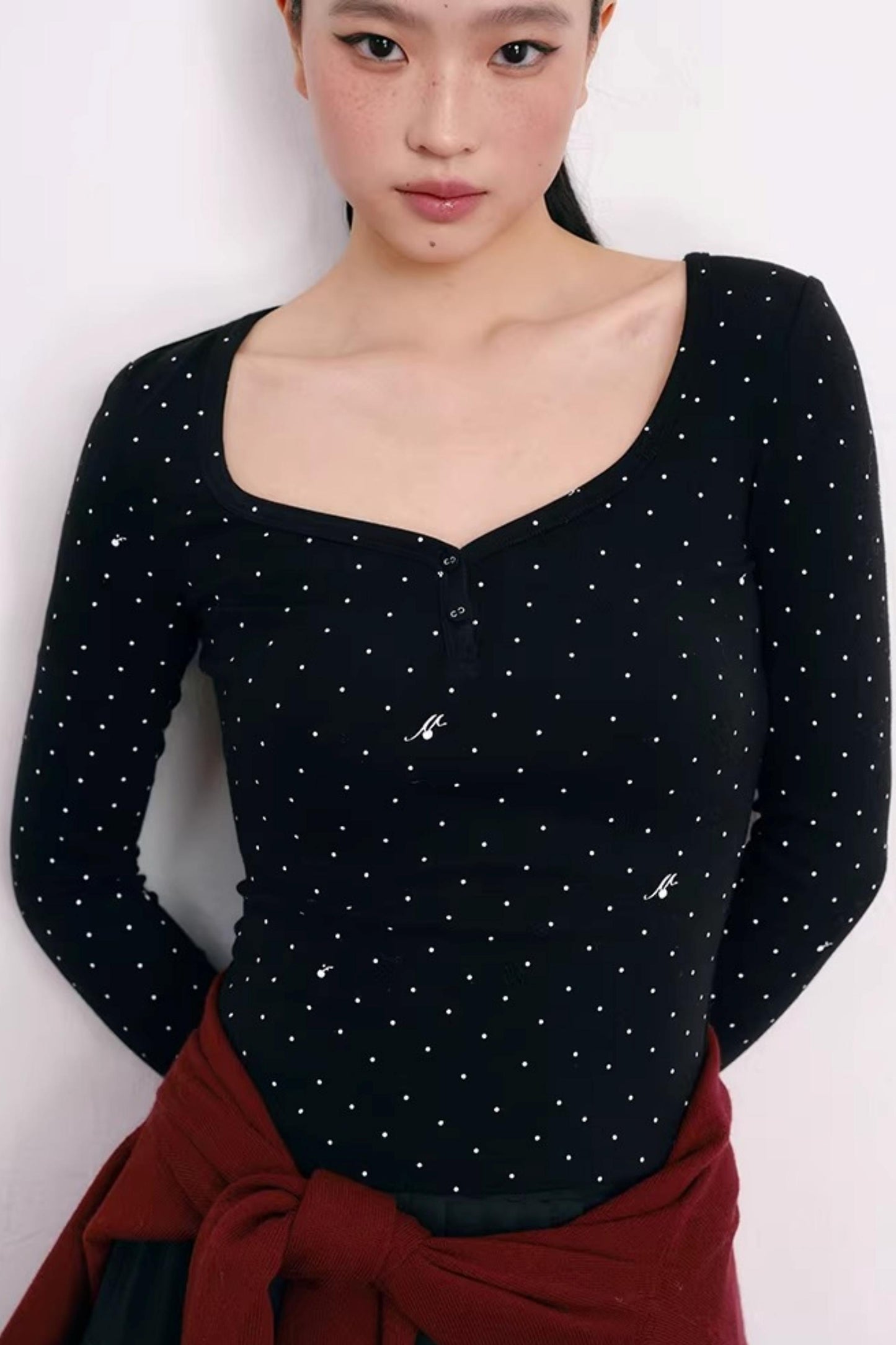 Spring in Seoul V-Neck Top