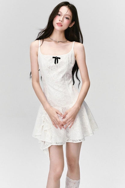 Moon Lace Slip Dress