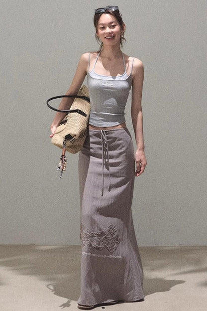 Summer Embroidered Camisole