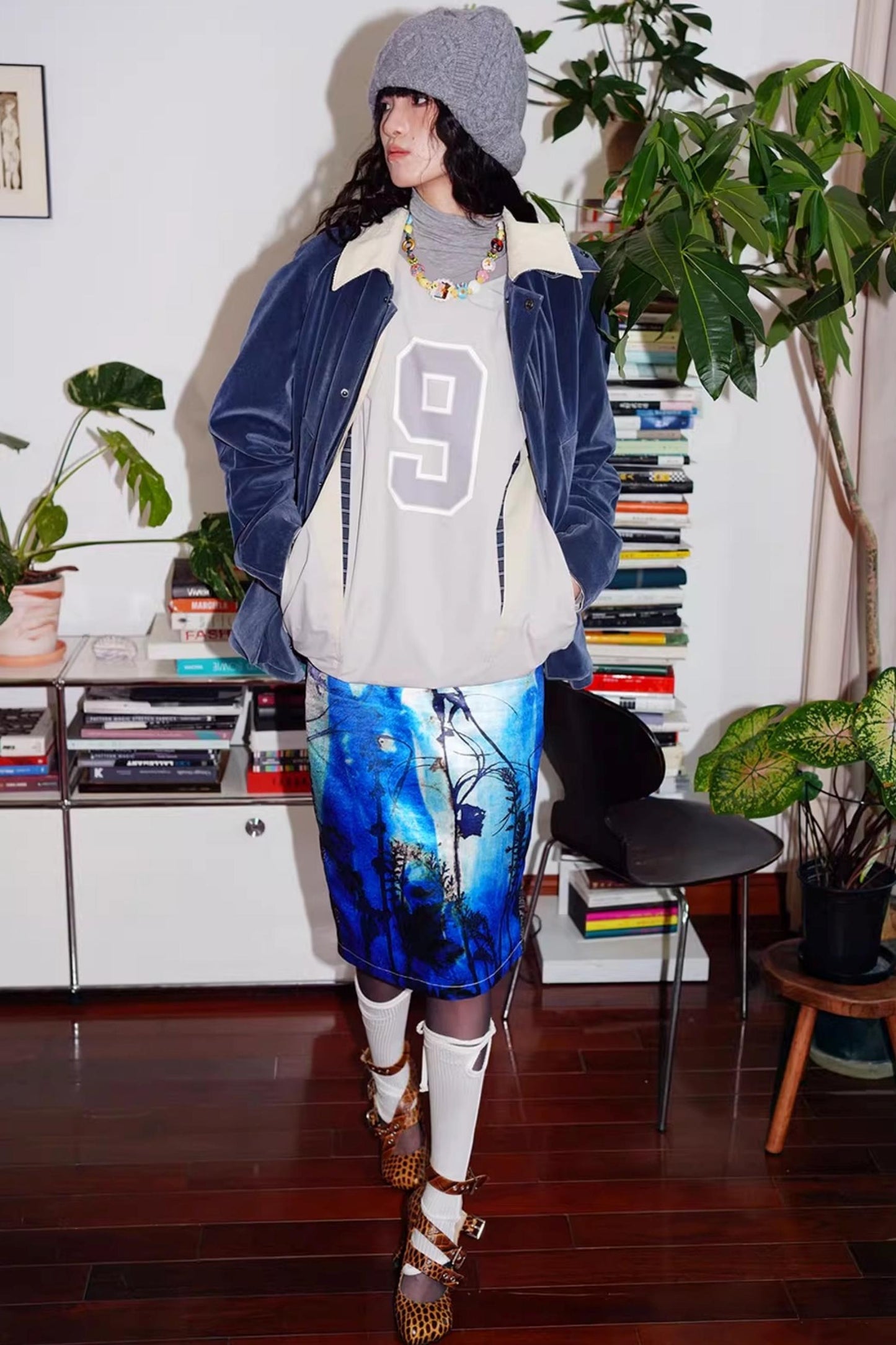 Autumn Retro Long-Sleeved Sweatshirt