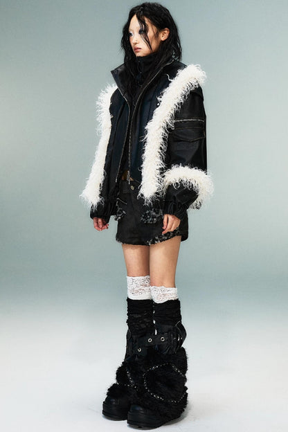 Autumn Vintage Punk Short Coat